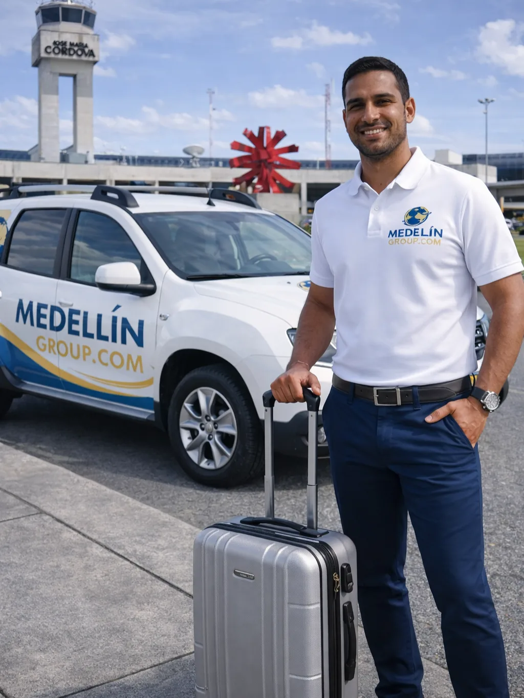 Taxi del aeropuerto de Medellín a El Poblado: precio 2026